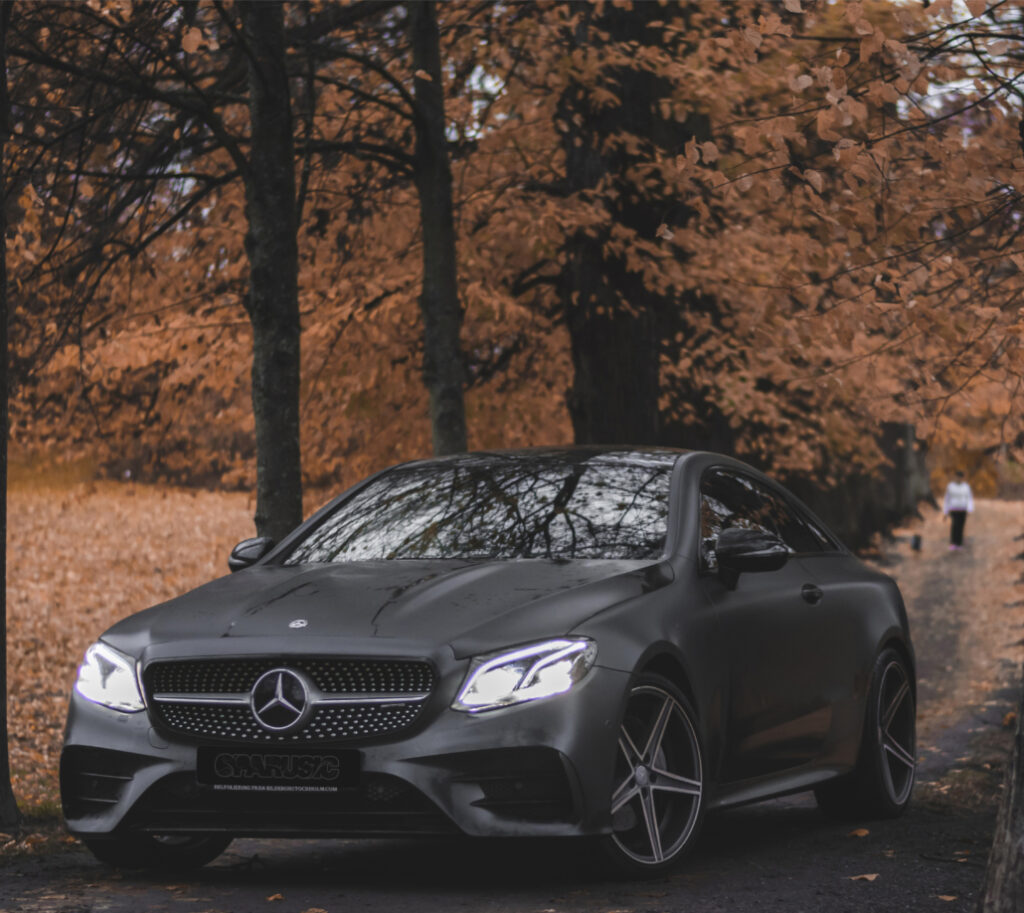 helfoliering, foliering, bildekaler mercedes