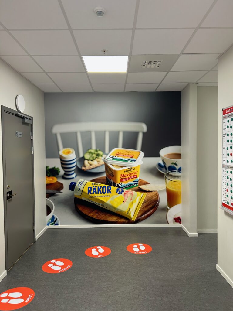 fototapet, fotovägg, dekor, folie, foliering kavli