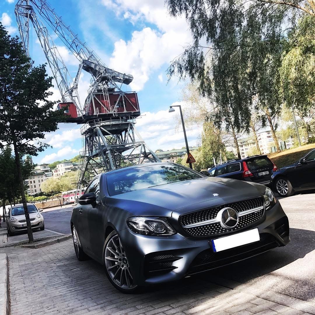 foliering, helfoliering, bildekor, dekaler mercedes