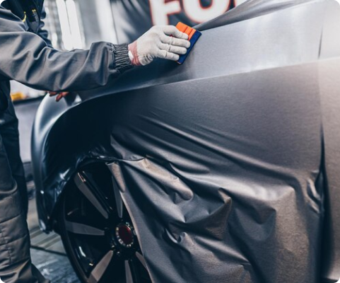 foliering, montör, carwrap, install
